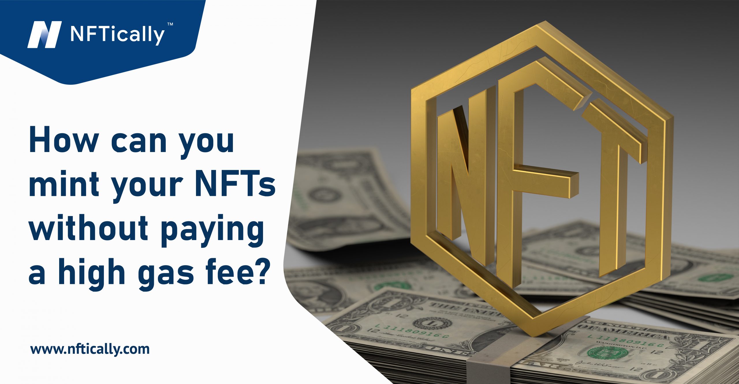 How can you mint your NFTs without paying a high gas fee?