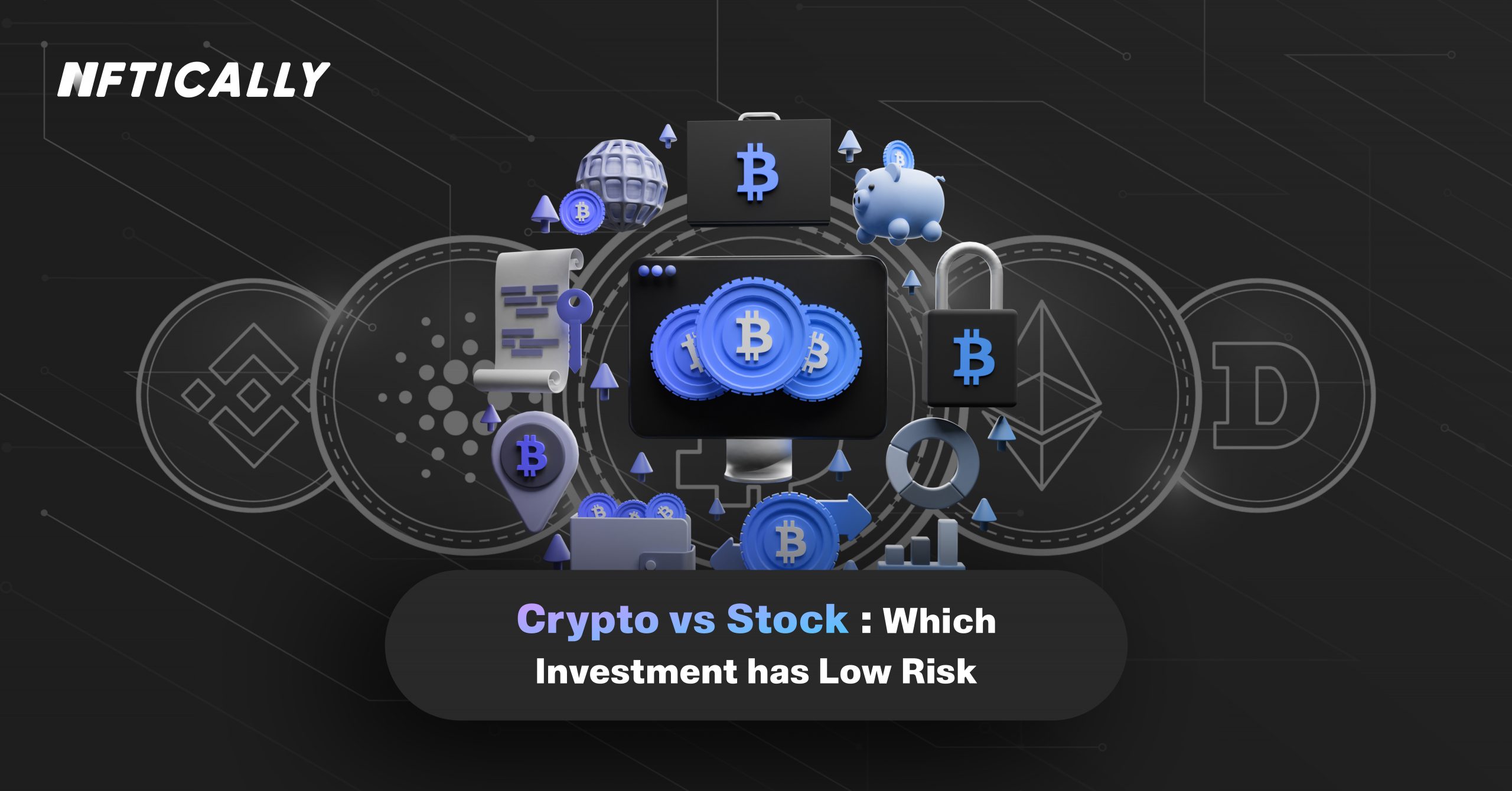 Crypto vs Stock : Which Investment has Low Risk