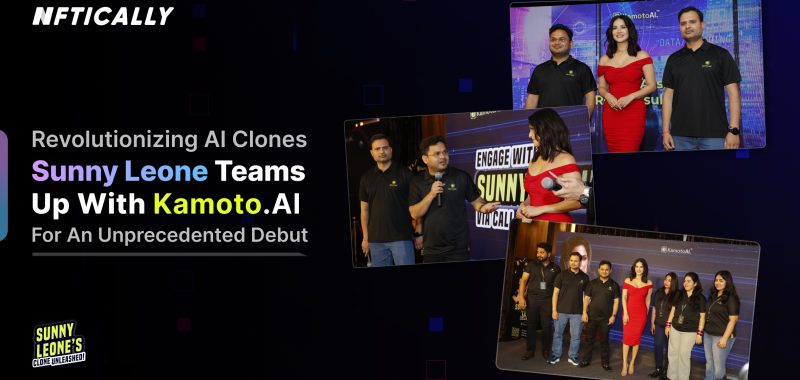 Revolutionizing AI Clones: Sunny Leone Teams Up with Kamoto.AI for an Unprecedented Debut